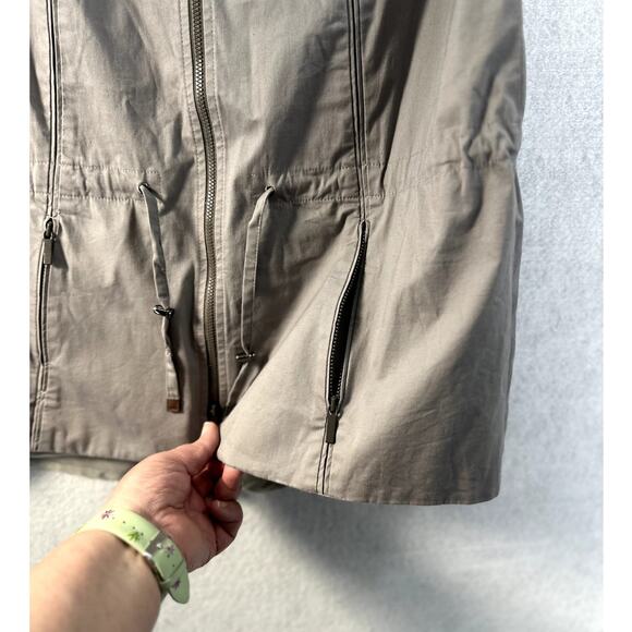 LAFAYETTE 148 NEW YORK Medium Utility Vest Two Tone Pockets Outdoor Casual - Picture 6 of 8